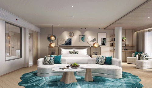 Suite, 1 King Bed, Non Smoking