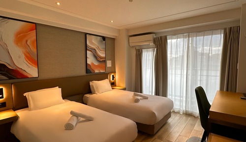 Exclusive Twin Room, 2 Twin Beds, Balcony, City View