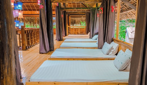 Comfort Shared Dormitory, Courtyard View