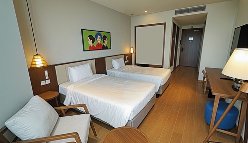 Deluxe Twin Room, Garden View