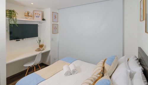 Apartment, 1 Double Bed, Balcony, City View (Taj 326)