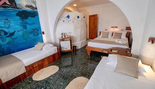 Quadruple Room, Sea View
