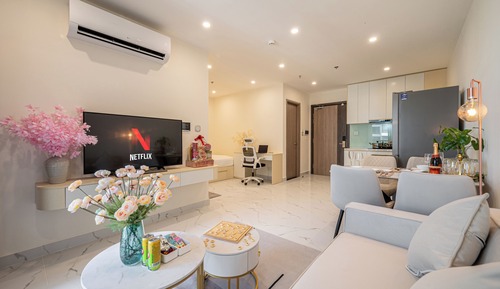 Luxury Apartment, Kitchen, City View