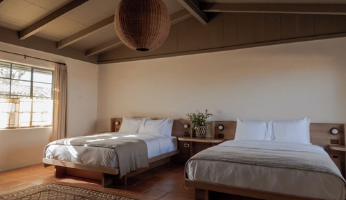 Standard Double Room, 2 Queen Beds, Kitchenette