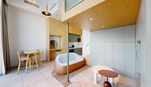 Superior Studio, 1 Queen Bed, Private Bathroom, City View