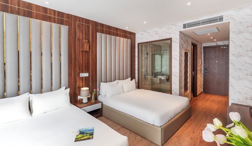 Standard Quadruple Room, Non Smoking, Pool View