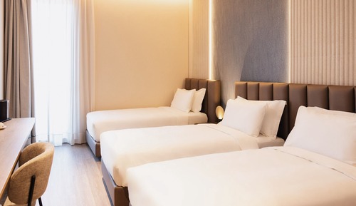 Deluxe Triple Room, Balcony, City View