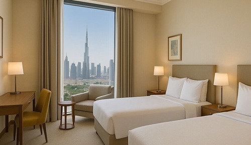 Presidential Double Room, Balcony, Pool View