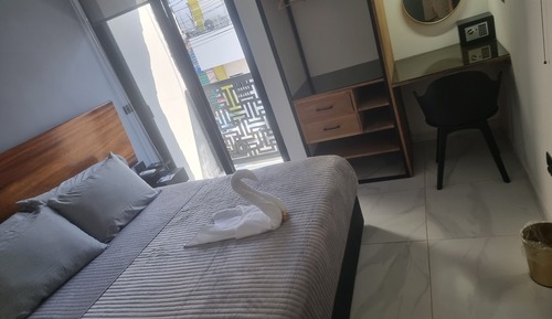 Junior Double Room, Balcony, City View