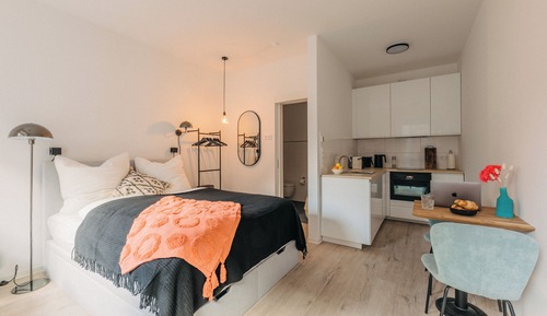 Comfort Double Room, Kitchen