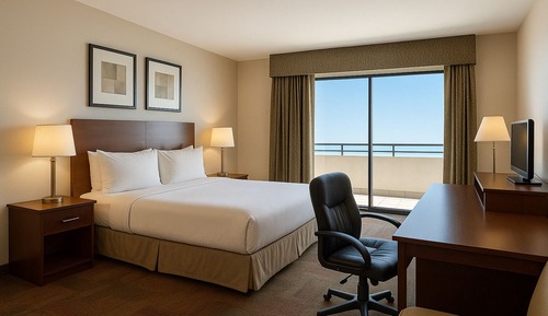 Classic King Room with Balcony - ADA