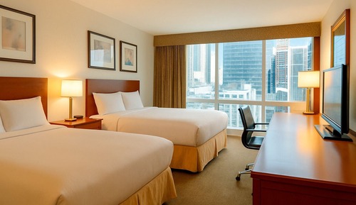 Deluxe Two Queen Room with Balcony