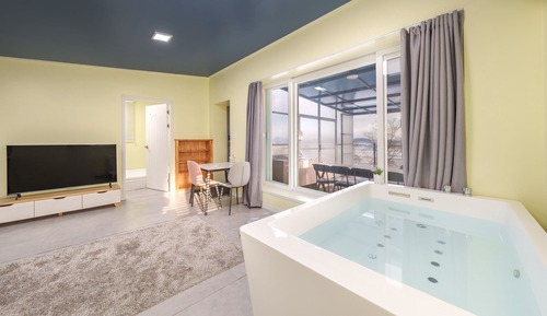 Basic Room, 1 Bedroom (room 201(Ocean view / Spa / Pet))