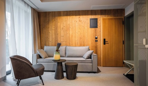Deluxe Double Room, ground floor, terrace with forest view #0