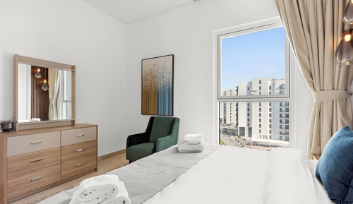 Grand Apartment, 2 Bedrooms, Balcony, Lake View