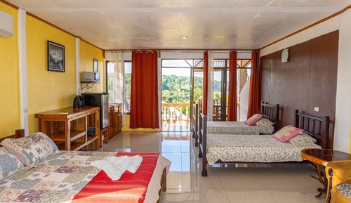 Superior Quadruple Room, Balcony, Sea View