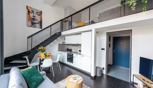 Classic Apartment, Balcony, City View