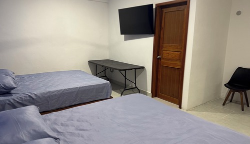 Deluxe Double Room, 2 Queen Beds, Private Bathroom, Garden View
