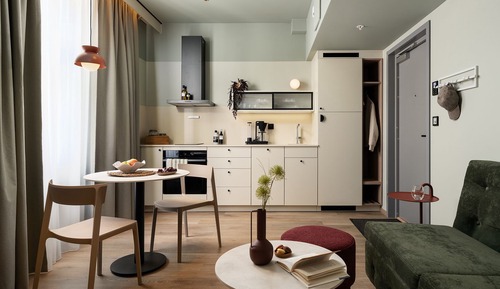 Apartment, 1 Bedroom, Kitchen