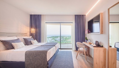 Twin Room, Sea View