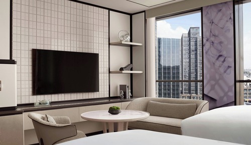 Deluxe Room, City View, Double Beds