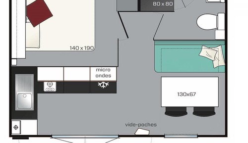Mobile Home, 1 Bedroom