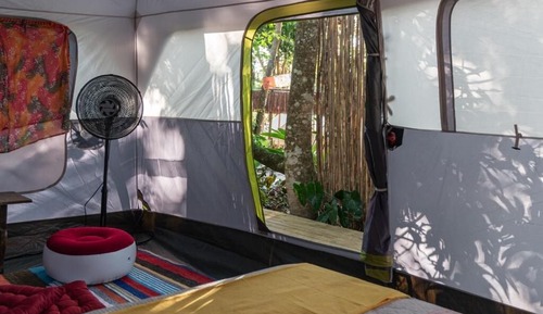 Tent, 1 Double Bed, Garden View