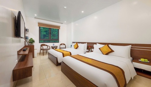 Family Double or Twin Room, Air conditioning, Mountain View