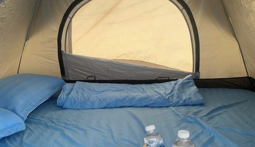 Basic Tent, Lake View