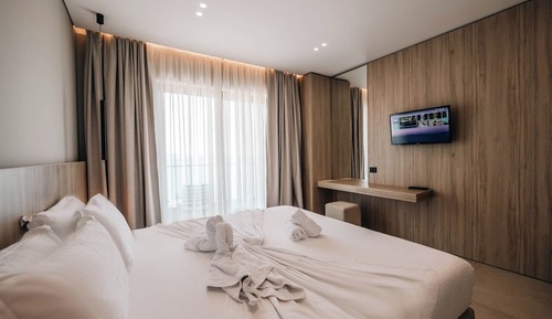 Deluxe Double Room, Balcony, Sea View