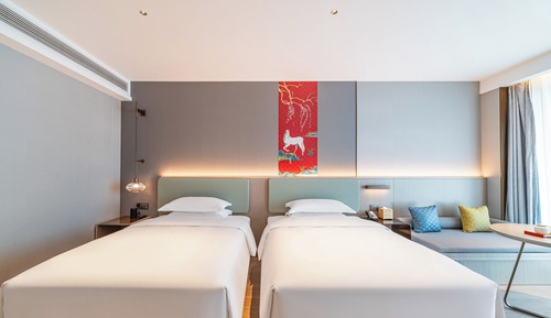 Business Twin Room, City View