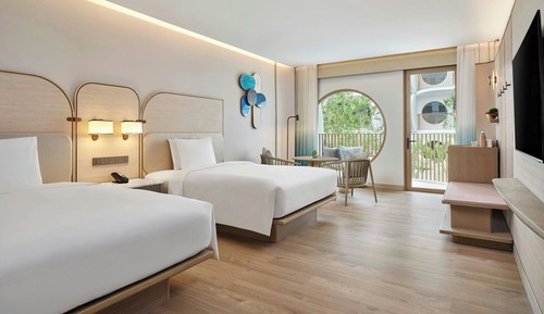 Deluxe Room, 2 Twin Beds, Non Smoking, Balcony