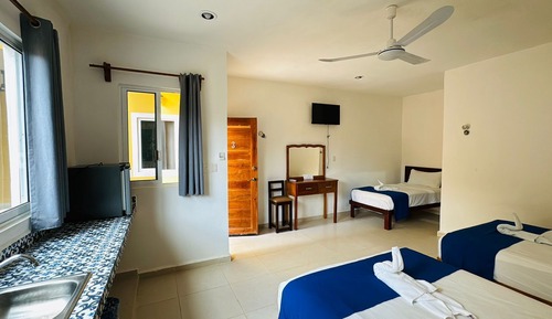 Comfort Triple Room, Garden View
