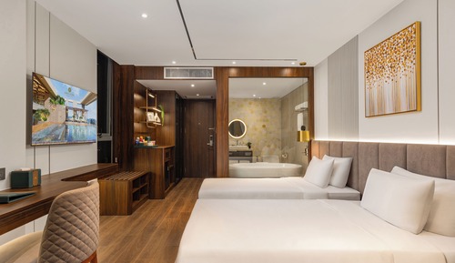 Premier Twin Room, Ocean View, Corner