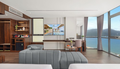 Executive Double Room, 2 Queen Beds, Ocean View