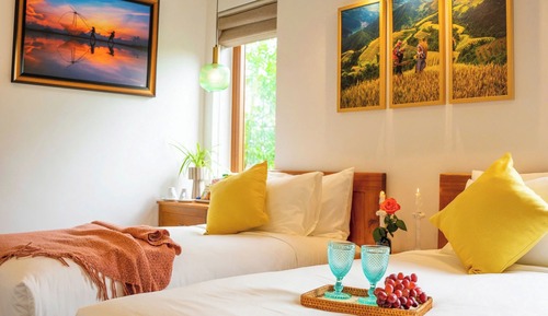Classic Double or Twin Room, Garden View