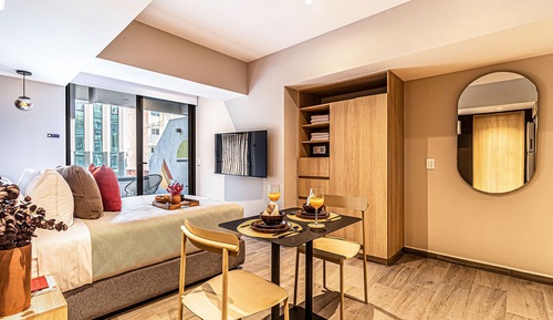 Junior Loft, Balcony, City View