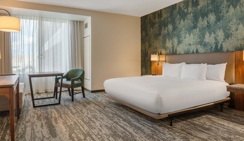 Deluxe Room, 1 King Bed, Accessible Bathtub (Upper Floor)