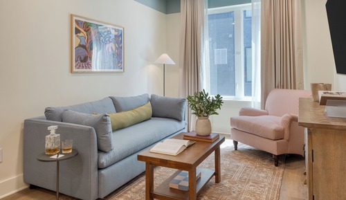 Suite, 1 King Bed with Sofa bed