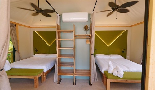 Family Studio Suite, 2 Queen Beds, Non Smoking, Terrace