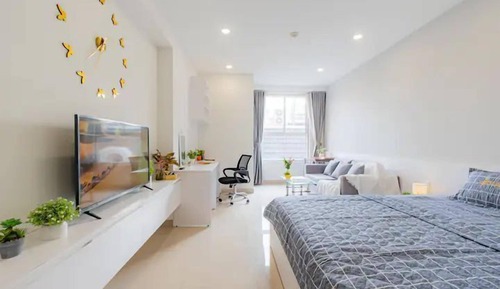 Basic Apartment, Balcony, City View