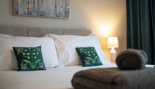 Executive Apartment, 1 King Bed, Kitchen