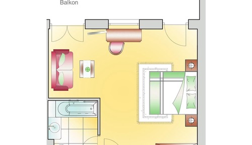 Schneekönigin - Doppelzimmer/Dreibettzimmer