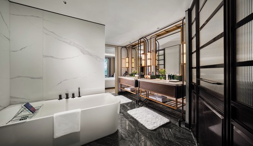 One Bedroom Suite River View Outdoor Living Area