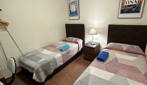 Twin Room, Shared Bathroom