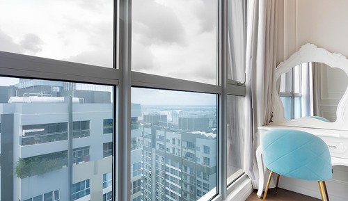 Luxury Apartment, 2 Bedrooms, Balcony, City View