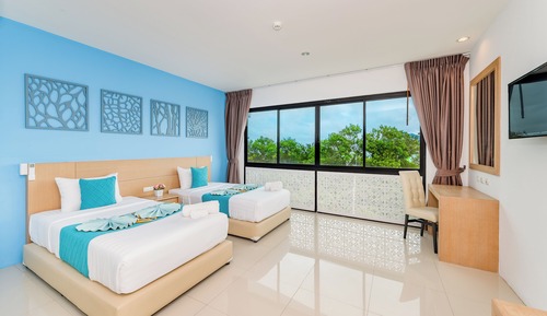 Deluxe Double or Twin Room, Ocean View