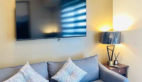 City Studio, 1 Queen Bed, Pool Access, City View