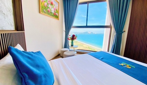 Deluxe Twin Room, Beach View