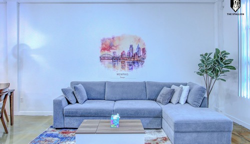 Signature Loft, 1 King Bed with Sofa bed, Patio, City View